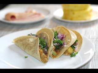 Tacos de bistec al tomatillo