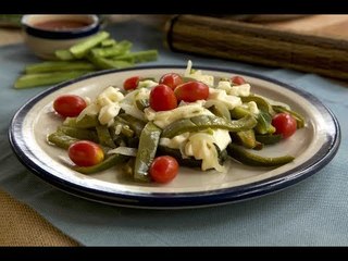 Guisado de nopales con queso