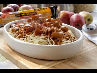 Spaghetti al chile ancho - Cocina con Conexión