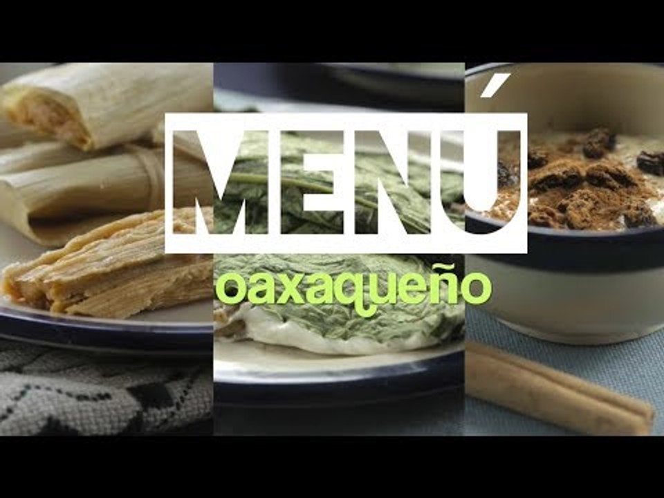 Menú del día Oaxaqueño