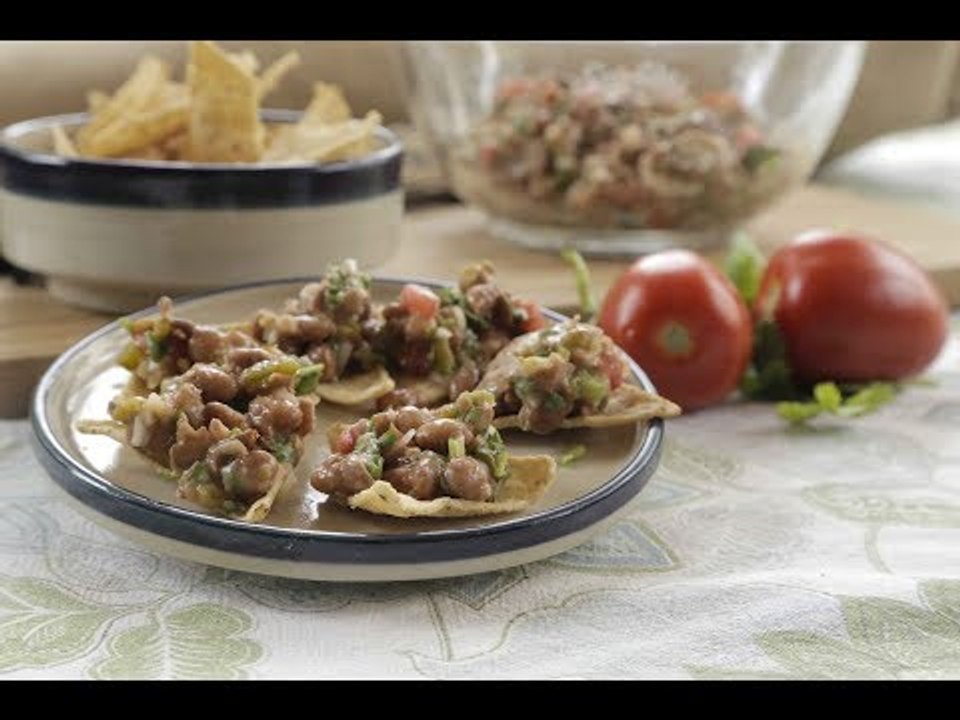 Botana de frijol