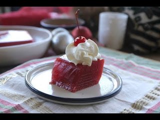 Gelatina de fresas