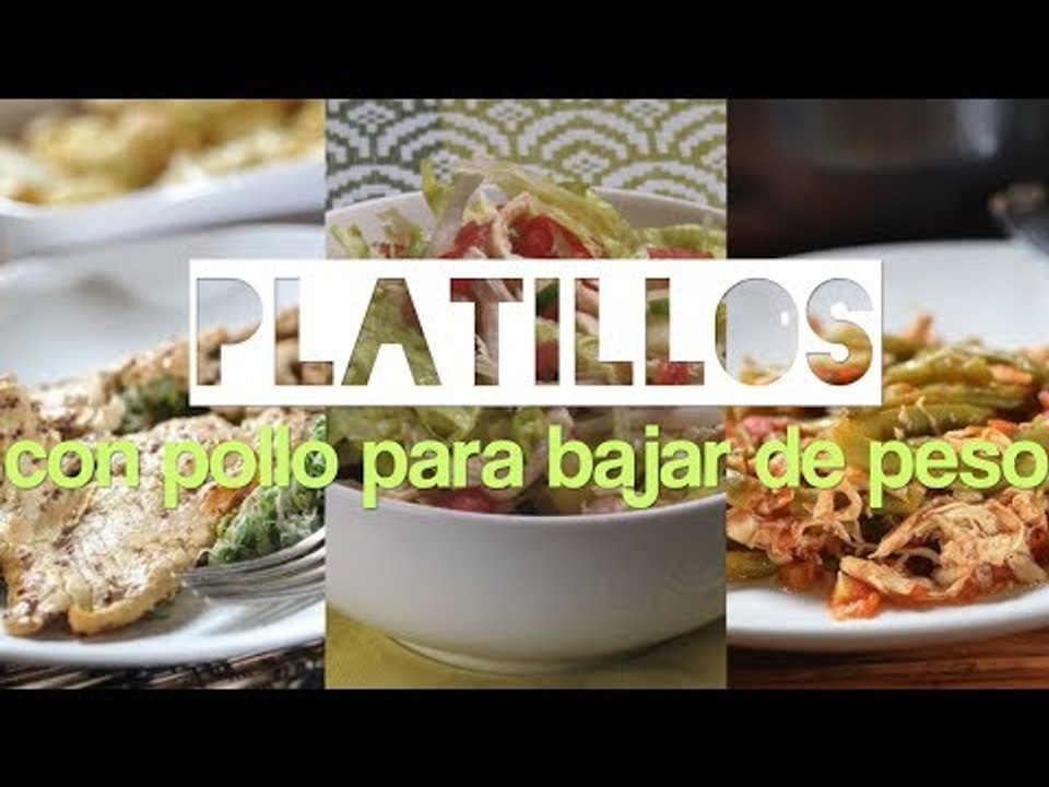 Ideas con pollo para bajar de peso