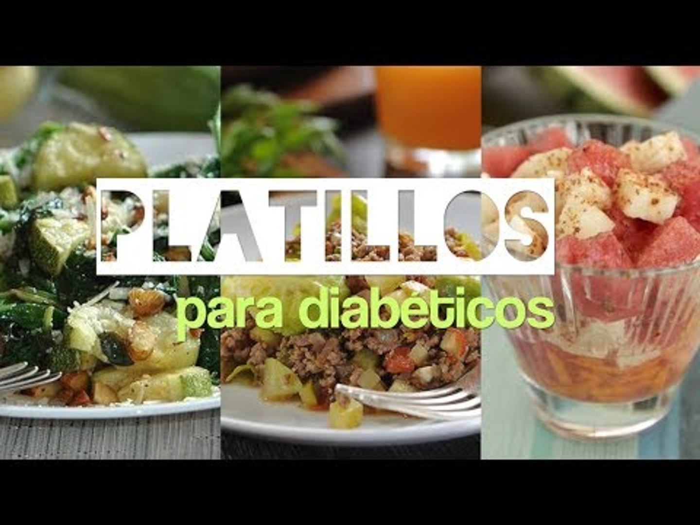 Menú del día para diabéticos - Vídeo Dailymotion