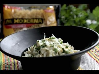 Tallarines con salsa Alfredo de coliflor