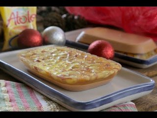 Gelatina de ponche de frutas con sangría