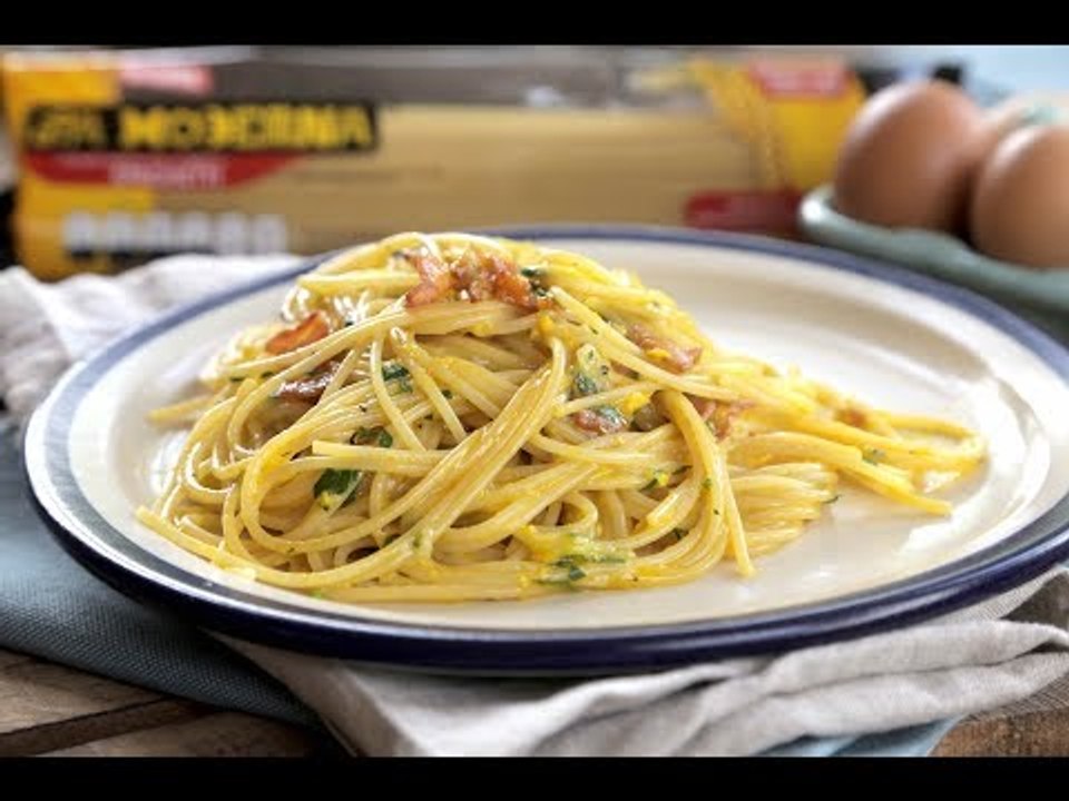 Spaghetti a la Carbonara