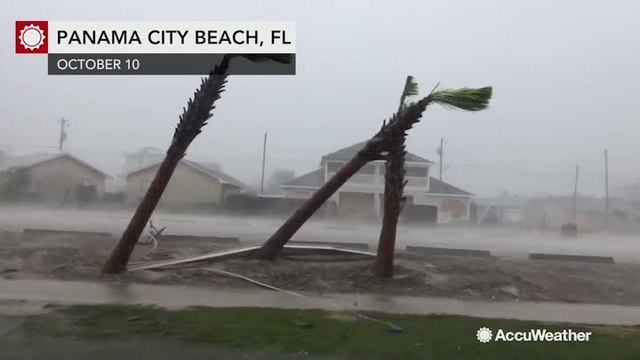 Jonathan Petramala reports from inside Hurricane Michael's eyewall
