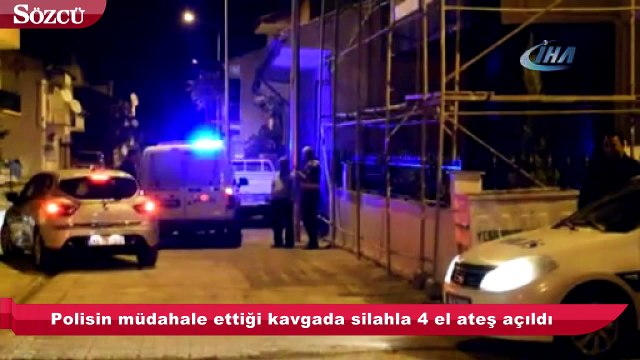 Eşiyle tartıştı mahalleliye kabusu yaşattı