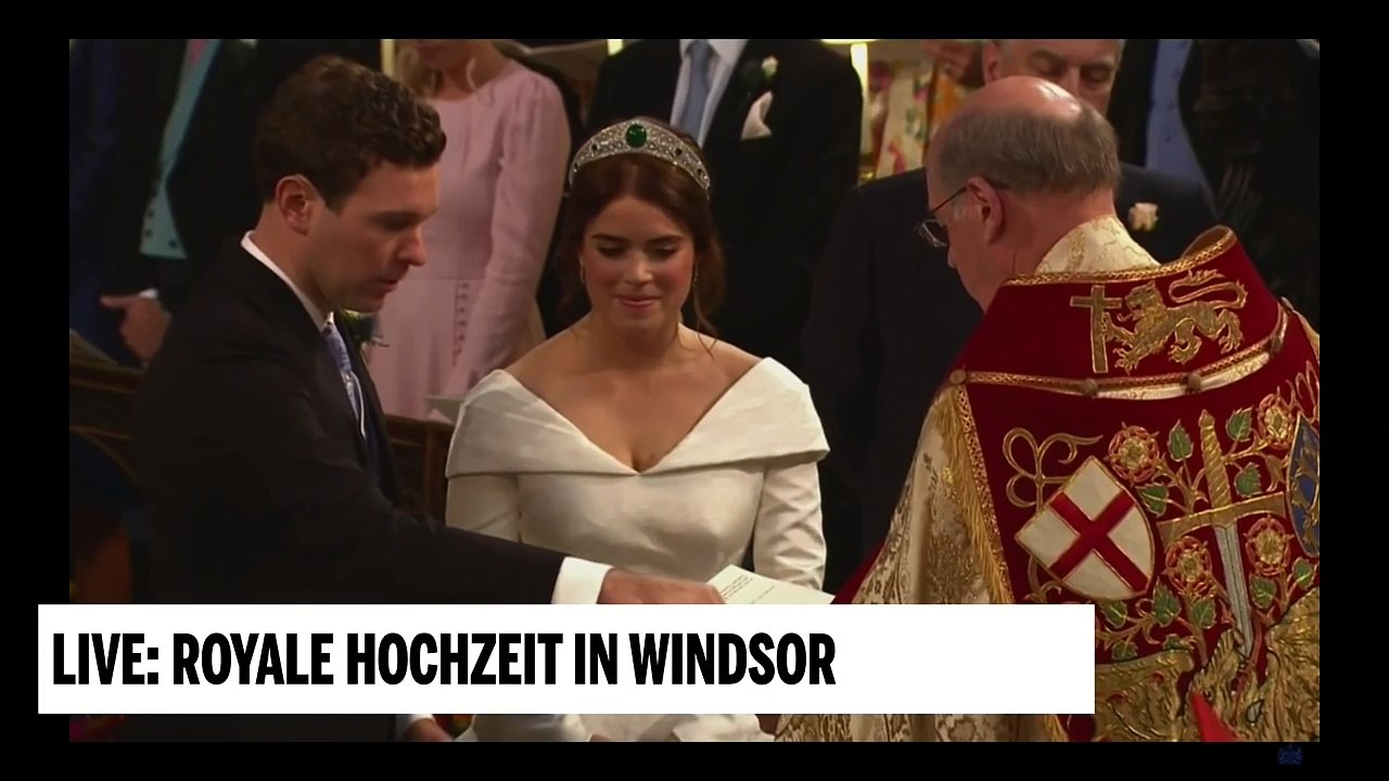 Royale Hochzeit in Windsor: Eugenie & Jack sagen 'Ja'