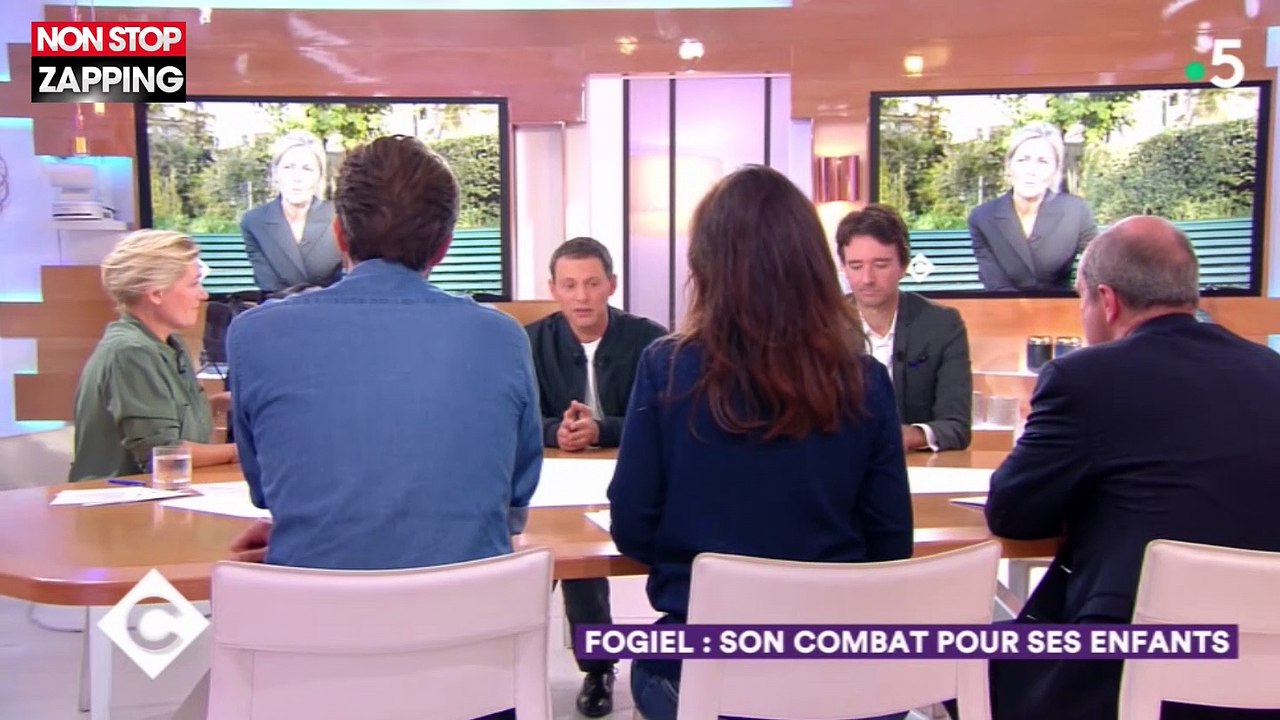 C à Vous : Marc-Olivier Fogiel papa, il remercie François Hollande (Vidéo)