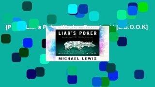[P.D.F] Liar s Poker (Norton Paperback) [E.B.O.O.K]