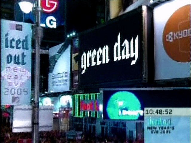 MTV Iced Out New Years Eve 2005: Green Day - American Idiot