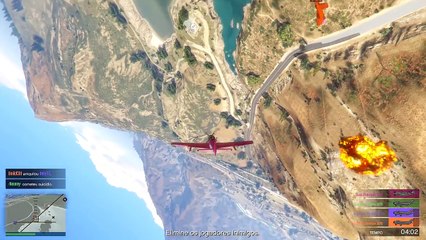 OS PIORES PILOTOS de TODOS OS TEMPOS!! - Gta 5 Online Momentos engraçados