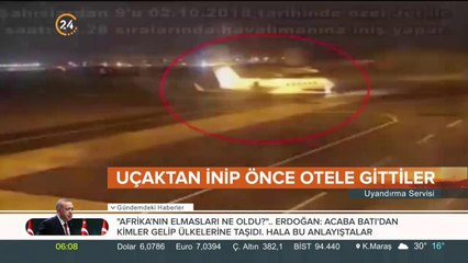 Suudi timin İstanbul'a geliş görüntüleri
