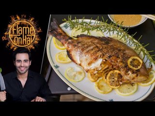 Grilled Fish Recipe by Chef Basim Akhund 11 May 2018