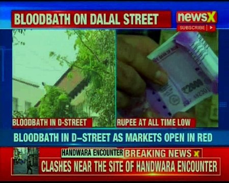 Sensex nosedives nearly 1000 points; Nifty opened below 10,200 points today