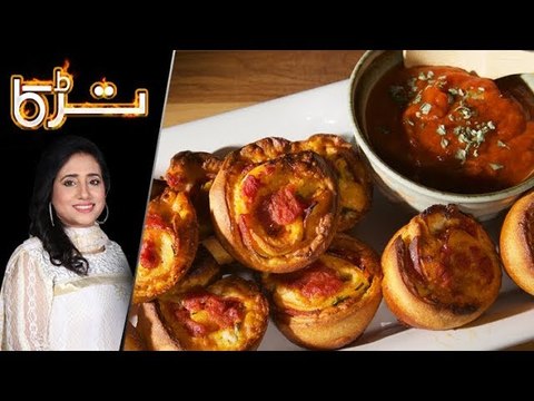 Pizza Roll Recipe by Chef Rida Aftab 10 May 2018