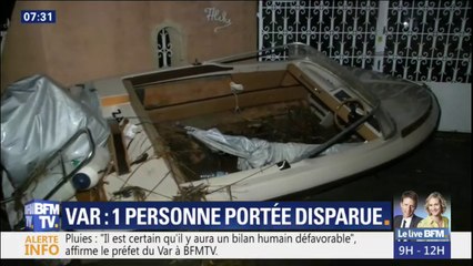 Ces images témoignent de la violence des intempéries dans le Var