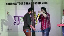 Deepak Tijori Host National Yoga Championship With Sharman Joshi & Pooja Bhatt