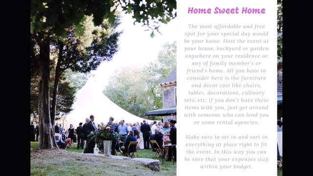 4 Affordable Wedding Venue Ideas