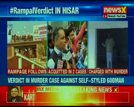 Baba Rampal, his followers accused of murder; followers throng Hisar ahead of verdict