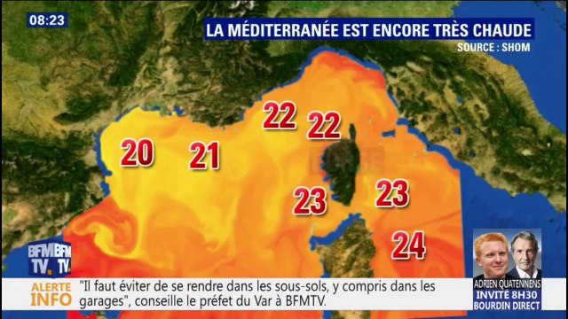 Qu'est-ce qu'un phénomène méditerranéen, à l'origine des intempéries dans le Var ?