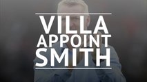 Aston Villa announce Dean Smith and John Terry