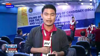 COMELEC, dinagsa ng mga nais kumandidato