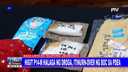 Higit P14-M halaga ng droga, itinurn-over ng BOC sa PDEA