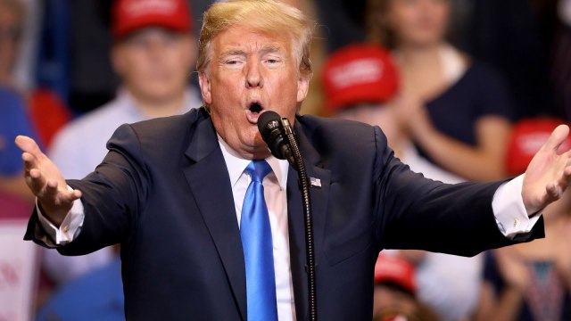 Donald Trump Mocks 'The Rules' Of #MeToo Movement At Pennsylvania Rally