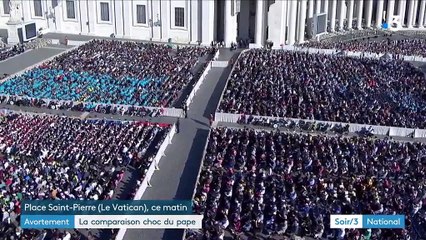 Avortement : les propos-chocs du pape François