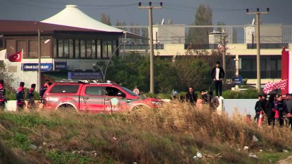 Çanakkale Boğazı'nda uçak kazası tatbikatı