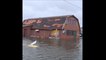 Voitures retournées, hangars inondés... la Floride après le passage de l'ouragan Michael