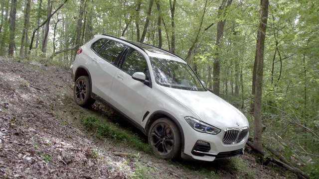 BMW X5 xDrive30d Driving Video Off road