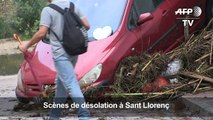 Inondations à Majorque: Sant Llorenç, un village dévasté