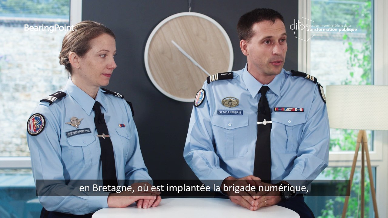 [Prix du manager public 2018] Lauréat catégorie "Coup de coeur des agents" - CEN Marielle CHRISMENT, Directrice de programme, et LCL Rémy NOLLET, Co-pilotage du projet – Direction Générale de la Gendarmerie Nationale