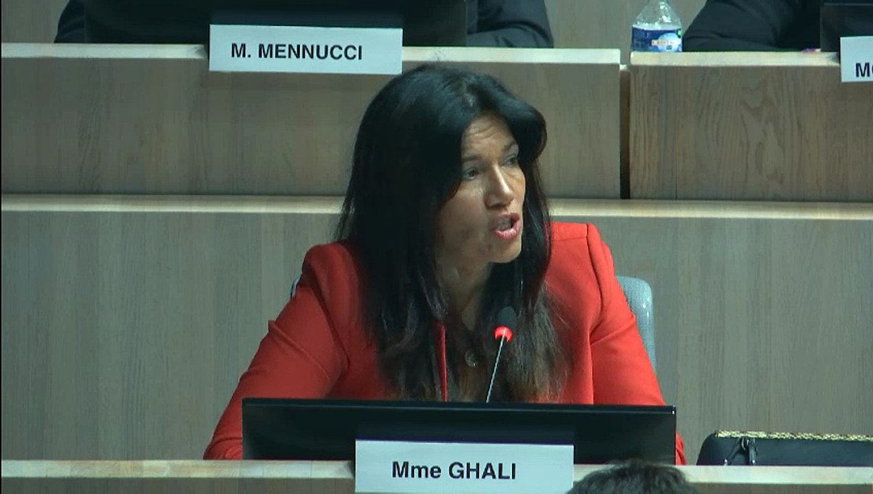 Samia Ghali intervient sur Euromed