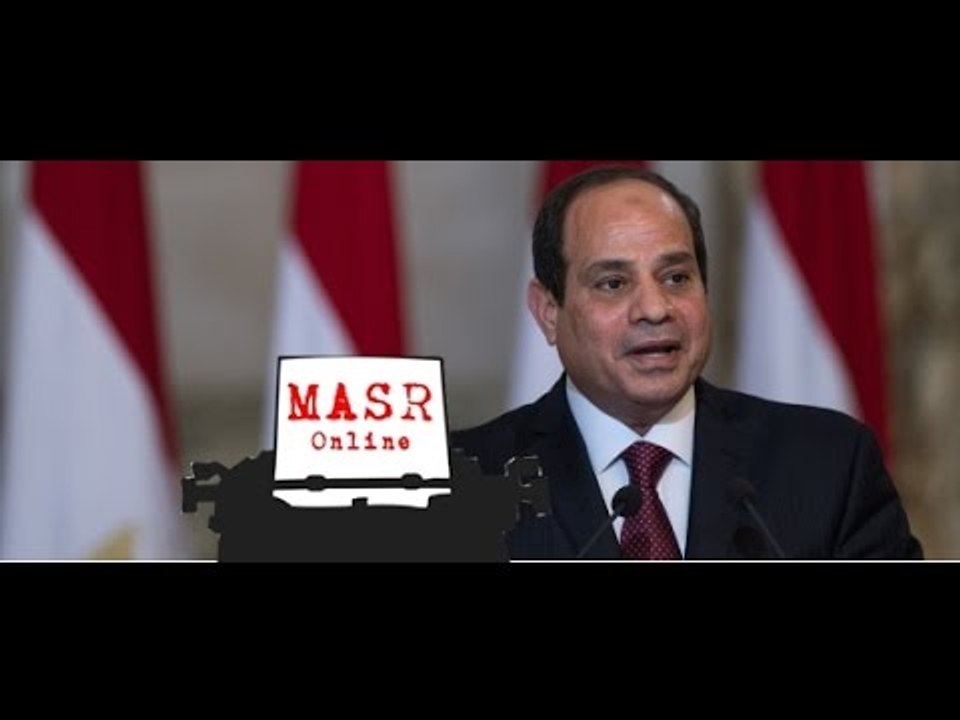 بكاء السيسى فى احتفالية المولد النبوى