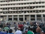لحظة انفجار السيارة المفخخة أمام مديرية أمن القاهرة