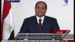 الرئيس عبد الفتاح السيسي يوجه كلمة لـ حمدين صباحي في خطابة بعد فوزه في الانتخابات الرئاسية