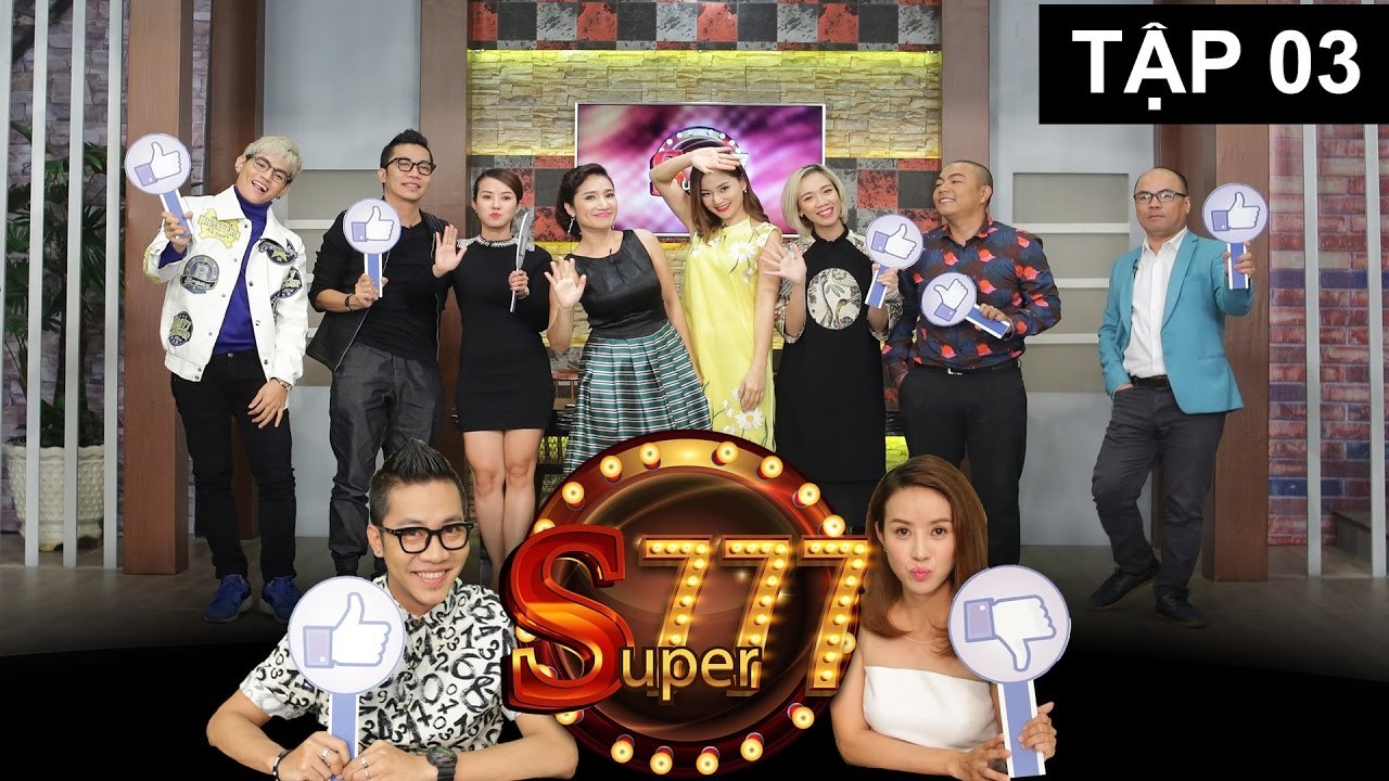 SUPER 777 - Tập 3 - Luk Vân, Lan Phương, Tino hội ngộ đầy hài hước trên sân khấu - 210117