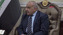 Dışişleri Bakanı Mevlüt Çavuşoğlu, Irak Başbakanı Adil Abdülmehdi ile Görüştü