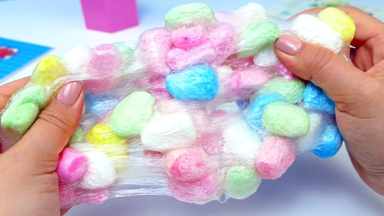 Verschiedene Sachen in Schleim mischen | SCHLEIM Experimente  ASMR Deutsch