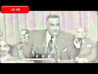 الرئيس جمال عبدالناصر يشتم بريطانيا باافظع الشتائم امام العالم كله