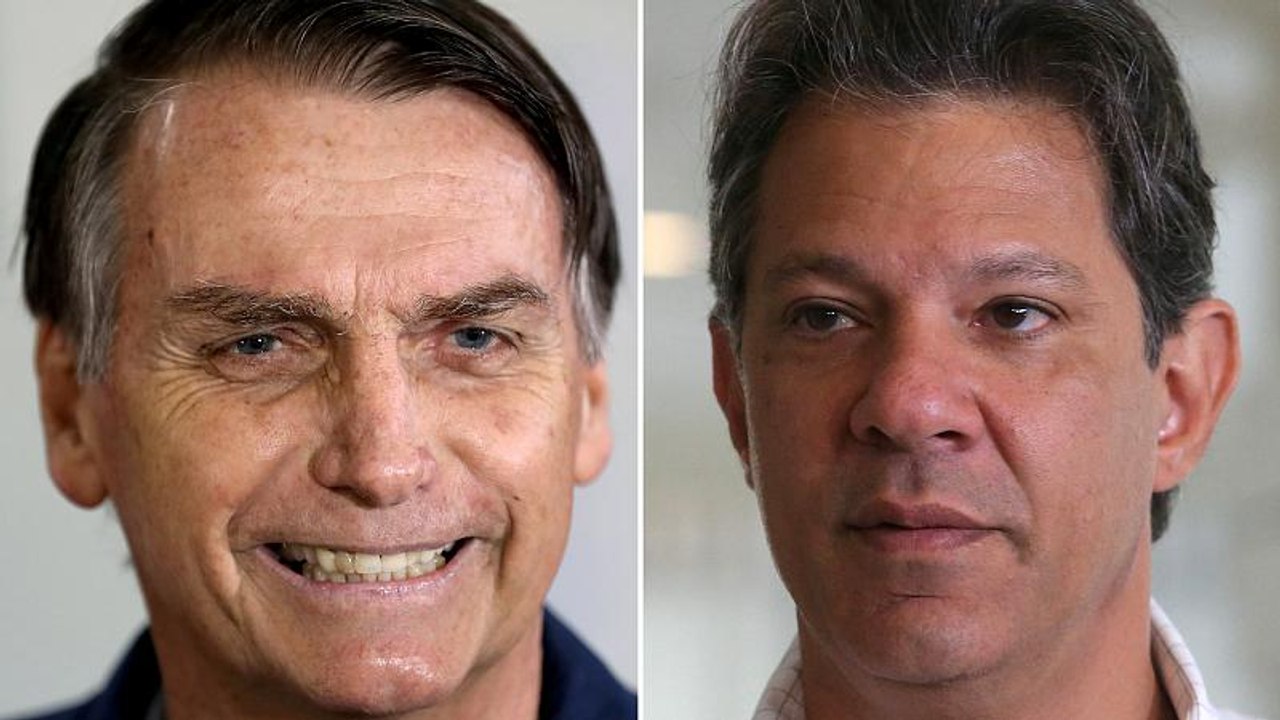 La izquierda reacciona ante el avance del ultraderechista Jair Bolsonaro en el primer sondeo