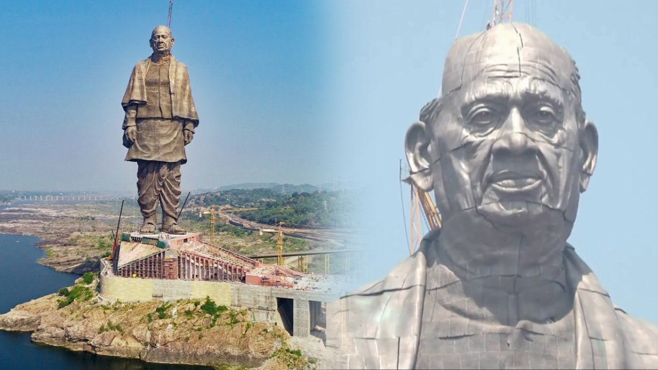 Sardar Vallabhbhai Patel की 'Statue of Unity' ब...