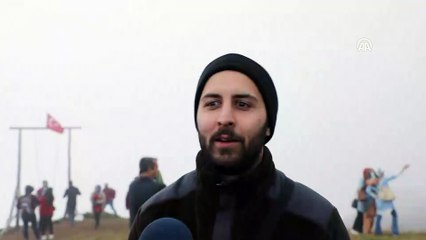 'Bulut denizi' için Kaçkarlar'da nöbet tutuyorlar - RİZE