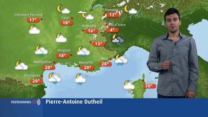 Les prévisions météo du vendredi 12 octobre