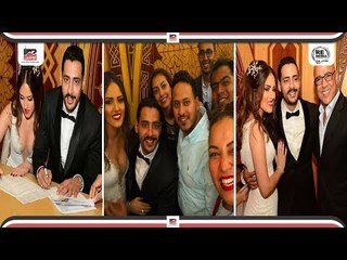 كتب كتاب حامد ومريم بحضور نجوم مسرح مصر